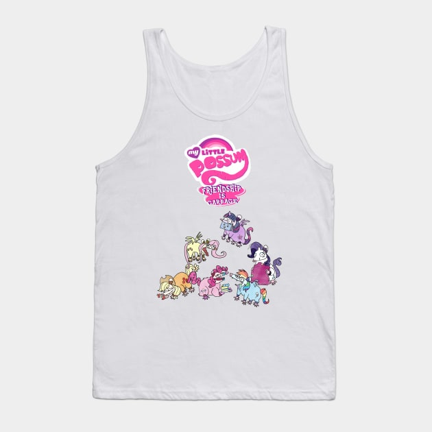 My Little Possum Tank Top by Hillopurkki